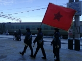 В Костанай прибыло знамя 151-ой отдельной стрелковой бригады